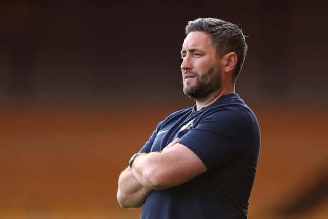 Sunderland head coach Lee Johnson