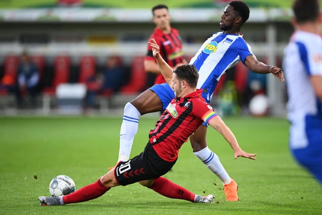 Rather than Jamal Lewis, FM opted for the Magpies to bring in the German left-back. His long-throw attribute rating is outrageous, and could be a set-piece weapon for his new side.