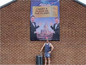 Sunderland man prints impressively large poster in bid to win tickets to Disney World for Ant and Dec’s Saturday Night Takeaway