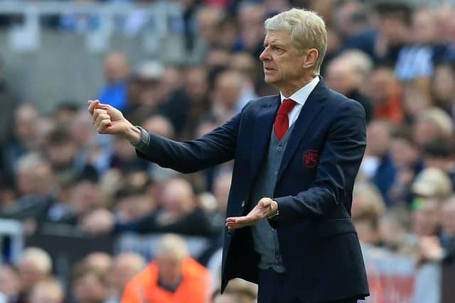 Former Arsenal manager Arsene Wenger should be considered by Newcastle United - according to Sir John Hall (Photo credit should read LINDSEY PARNABY/AFP via Getty Images)