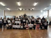 Parents and pupils at Lynne's Dancefit are campaigning to save the Chuter Ede Community Centre from closure.
