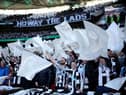 Newcastle United fans. (Photo by Eddie Keogh/Getty Images).