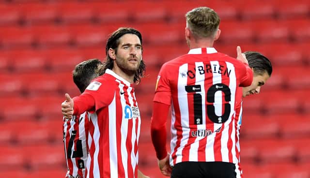 Danny Graham playing for Sunderland AFC during his second spell at the club.
Picture by FRANK REID