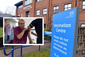 The Bishop of Durham, the Right Reverend Paul Butler, received his jab on the first day the Arnison Centre vaccine centre was open in Durham