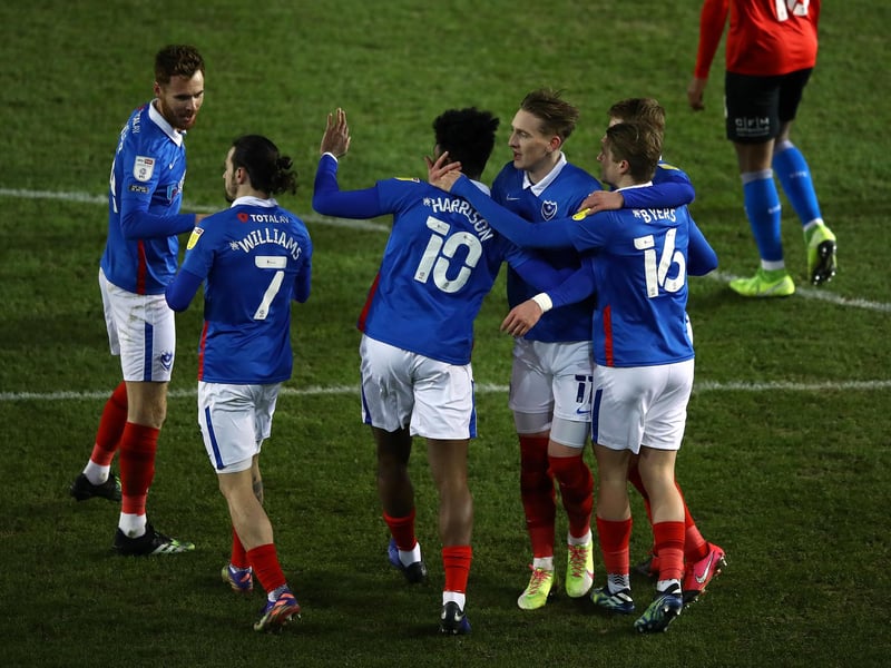 Pompey have a real slog ahead of them to try and make the play-offs, and the bookies fancy them to play their fifth League One campaign in a row next season. They're next game against Bristol Rovers is a 'must win'.