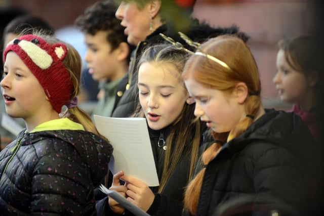 Members of the choir