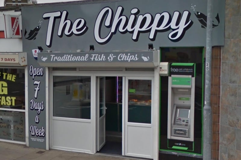 Also in joint fifth was The Chippy, located at The Strand, Southsea