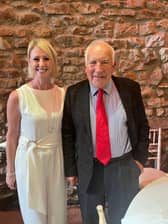 Adoption Matters CEO Susy White and Sir John Timpson.