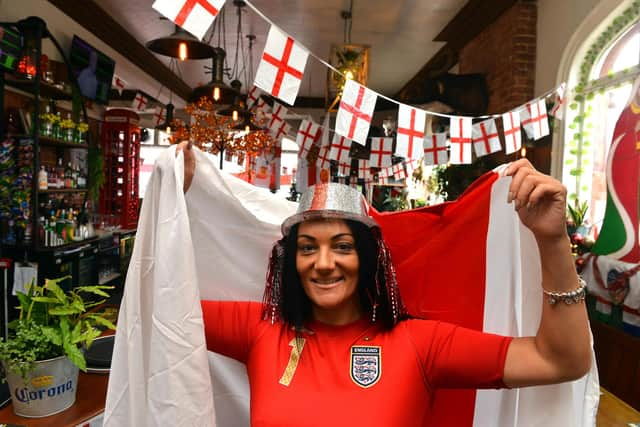 The New Cyprus Hotel owner Sinia Jazwi ahead of England V Italy EURO 2020 final.