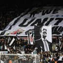 A Wor Flags display at St James's Park in 2017.