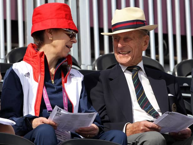 Princess Anne and the Duke of Edinburgh. Picture: PA.