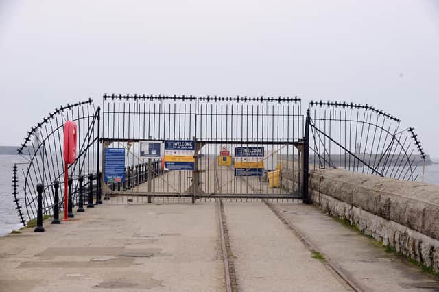 South Pier, South Shields, will reopen from April 12.