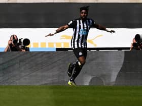 Newcastle United star Allan Saint-Maximin is being linked with a summer move to Roma. (Photo by STU FORSTER/POOL/AFP via Getty Images)