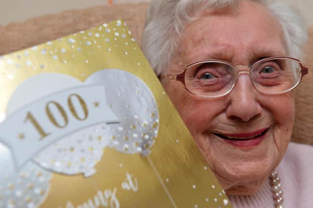 Leap year birthday for Mary Purvis who turns 100 years old 