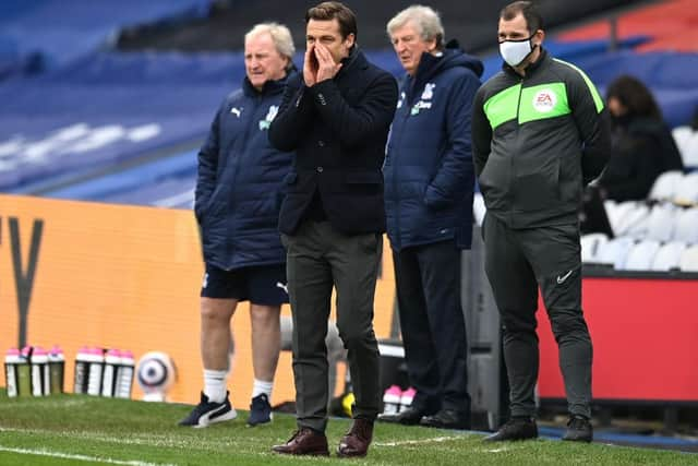 Fulham manager Scott Parker.