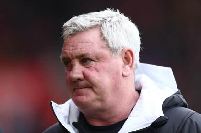 Newcastle boss Steve Bruce.