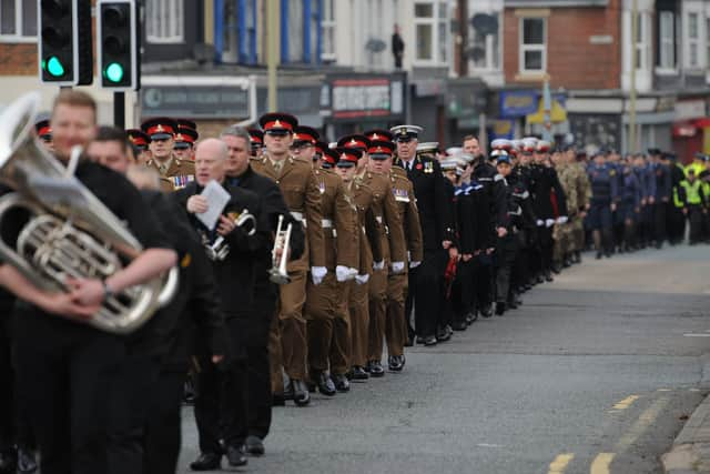 Remembrance Sunday Parade, South Shields