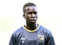 Garang Kuol of the Mariners warms up ahead of the round nine A-League Men's match between Melbourne City and Central Coast Mariners at AAMI Park, on December 27, 2022, in Melbourne, Australia. (Photo by Morgan Hancock/Getty Images)