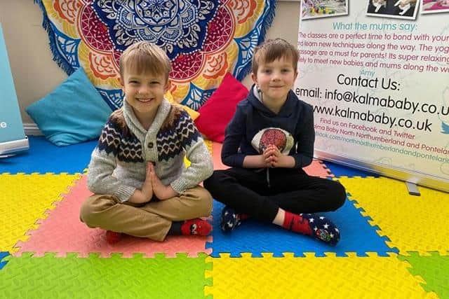 Kalma Baby South Tyneside yoga sessions are now taking place online.