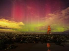 Steven described the display above the Groyne as the "best he has seen in this country". Photo: Steven Lomas.