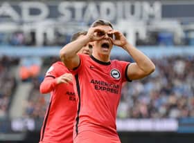 Newcastle United are reportedly preparing a £25million bid for Brighton's Leandro Trossard (Photo by Justin Setterfield/2022 Getty Images)