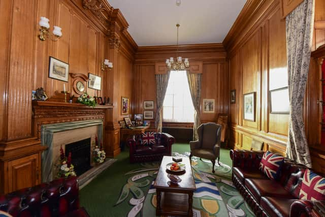 Inside the Mayor's parlour