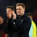Newcastle United head coach Eddie Howe (Photo by Dan Istitene/Getty Images)