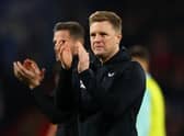 Newcastle United head coach Eddie Howe (Photo by Dan Istitene/Getty Images)
