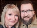 Tom Brooks with his wife Jacqueline Brooks.