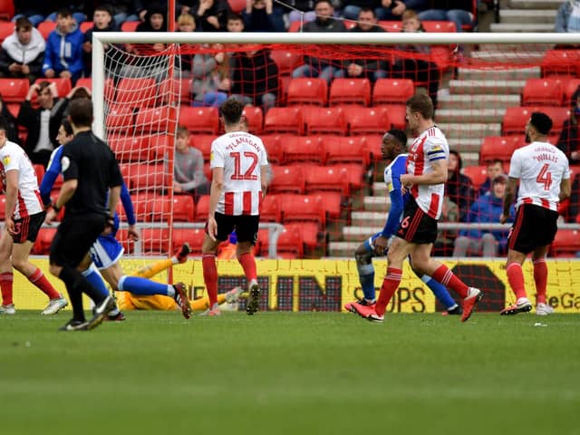 Mikael Mandron scores in the 96th minute at the Stadium of Light