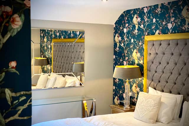 One of the bedrooms at The General Tarleton