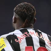 Newcastle United winger Allan Saint-Maximin.