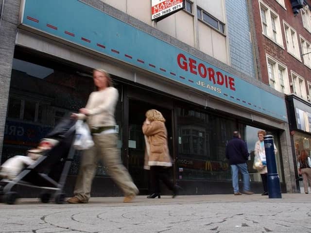 Clothing store Geordie Jeans was founded in 1978 in South Shields - going on to open ten stores across the North East. The King Street store closed its doors in 2004, and is very missed by the people of South Shields.