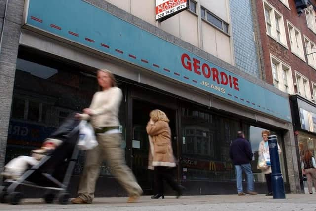 Clothing store Geordie Jeans was founded in 1978 in South Shields - going on to open ten stores across the North East. The King Street store closed its doors in 2004, and is very missed by the people of South Shields.