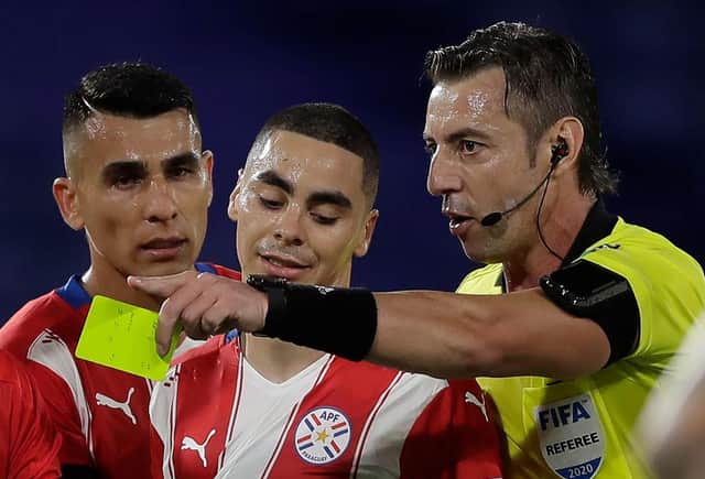 Miguel Almiron (Photo by Juan Ignacio RONCORONI / POOL / AFP)