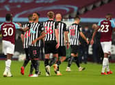 Callum Wilson at the final whistle.