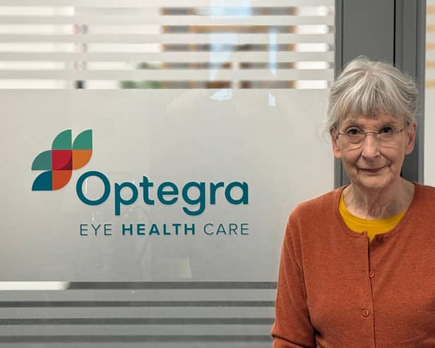 Ruth is delighted to start her treatment for Dry AMD