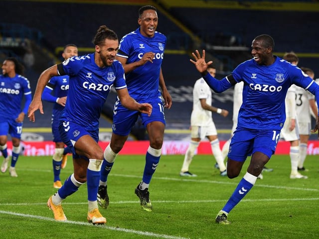 Everton hold the same shots-per-goal ratio as Spurs with a total of 197 shots resulting in 31 goals this season.