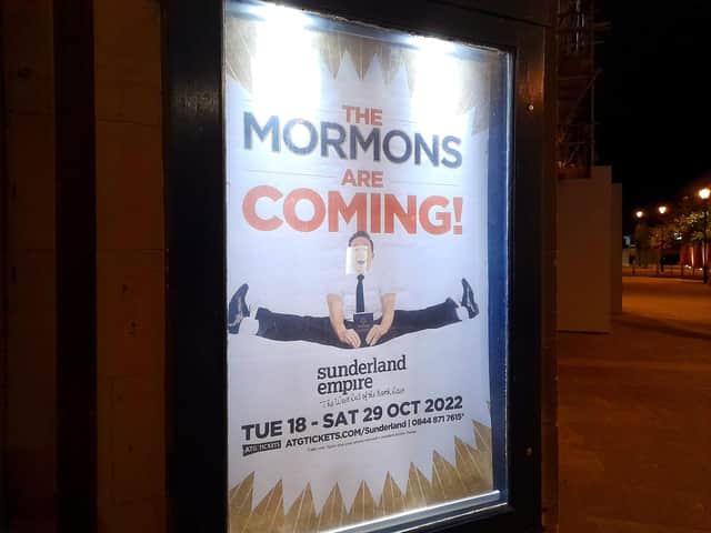 The Book of Mormon runs at the Sunderland Empire Theatre until Saturday, October 29.