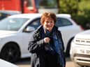Leading Vera actress Brenda Blethyn visiting Tyne and Wear Riding for the Disabled at the Washington Riding Centre.