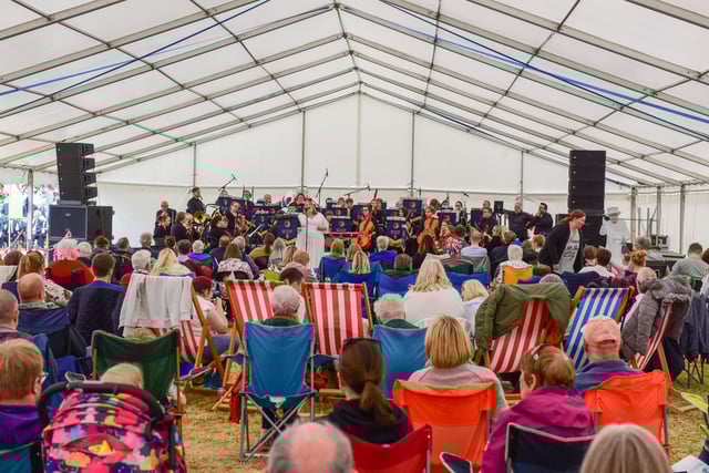 Proms in the Park in South Shields on Sunday.