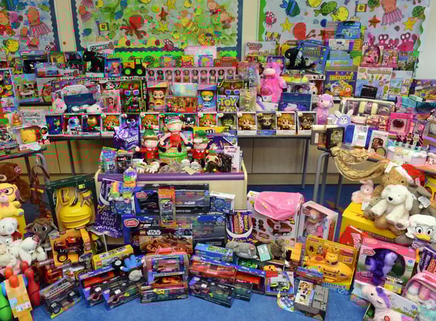 Some of what you donated to the last Hope 4 Kidz Christmas Toy Appeal