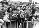 Delighted crowds get a close-up view of the Queen. Can you spot someone you know? Photo: Freddie Mudditt (Fietscher Fotos)