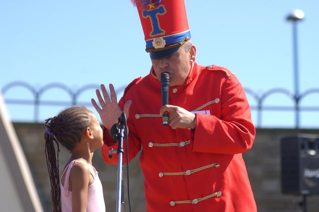 Perhaps you were pictured on stage at Tommy's talent show in this year.