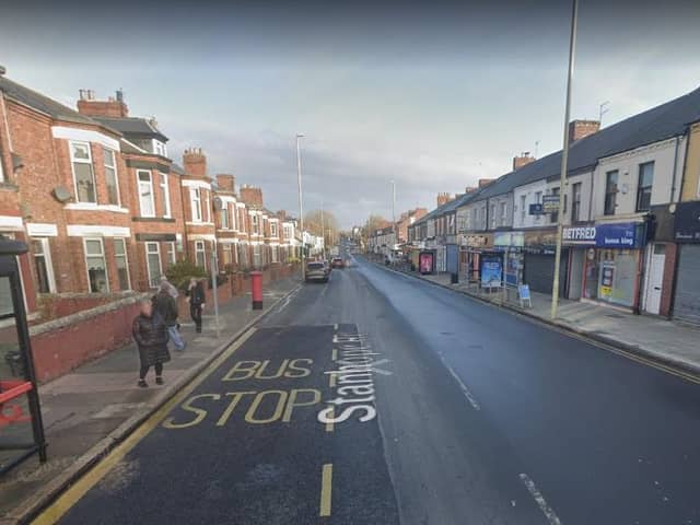 A general view of Stanhope Road.