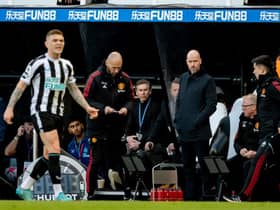 Manchester United manager Erik ten Hag has criticised the Premier League schedule (Photo by Ash Donelon/Manchester United via Getty Images)