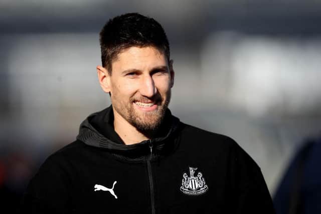 Newcastle United defender Federico Fernandez. (Photo by Ian MacNicol/Getty Images)