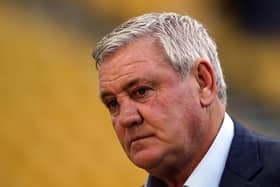 Steve Bruce at Molineux.