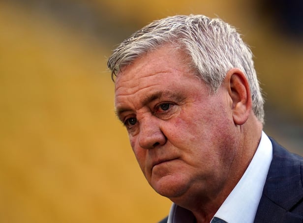 Steve Bruce at Molineux.