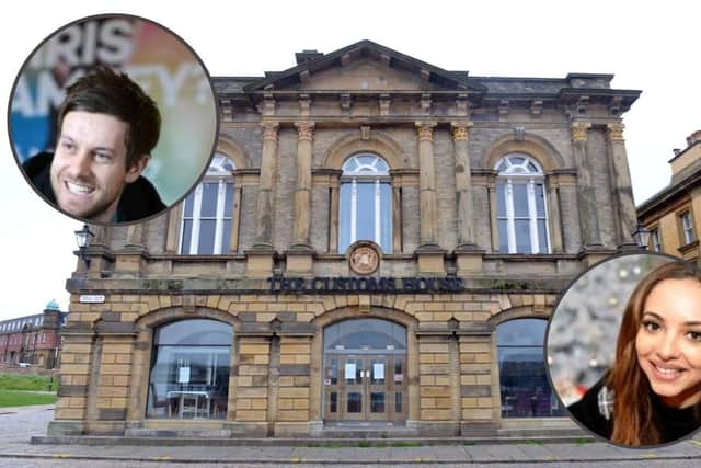 Jade Thirlwall and Chris Ramsey are delighted the Customs House has secured the funds to help it reopen.